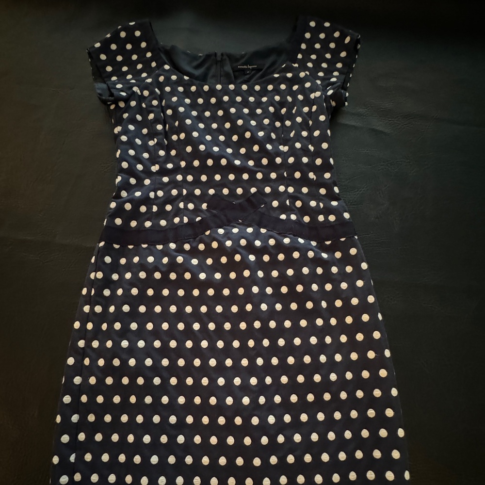 PERFECT FOR SPRING!  Nanette LePore Embroidered Polka Dot Dress - SIZE 4